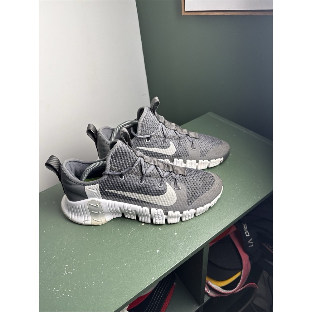 Nike Free Metcon 3 Men's Grey White Training Shoes Size 9
